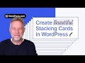 Create Beautiful Stacking Cards in WordPress – Fast and Easy!
