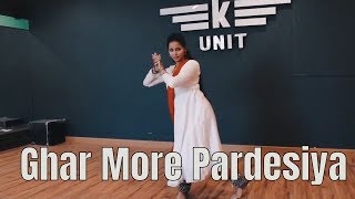 Ghar More Pardesiya-kalank /bollywood semi classical dance video/fit by Bhagyashree kalekar