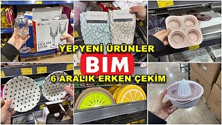 BİM'E YENİ GELEN ÜRÜNLER💃/6 ARALIK ERKEN ÇEKİM💃/BİM AKTÜEL BU HAFTA KAÇMAZ😍/DOLU DOLU BİM😍/ YOK YOK😍