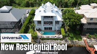 New SWFL Residential Roof | Universal Contracting \u0026 Solar