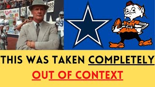 The GREATEST MISUNDERSTANDING in Divisional Round HISTORY | Browns @ Cowboys (1969)
