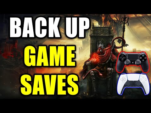 How to Backup and Restore Saved Game Data in Elden Ring on PS4 and PS5!
