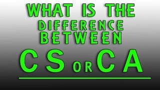 CA or CS | Which is better career option