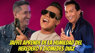 Jaffit Aprende de la humildad del Heredero y Diomedes Diaz