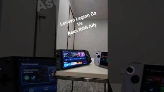 Lenovo Legion Go vs. Asus ROG Ally #lenovolegiongo #legiongo #asusrogally