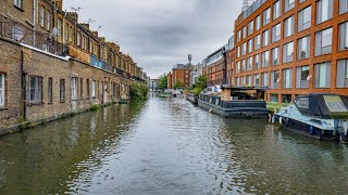 Travelling along the Paddington Arm of the Grand Union Canal at 20mph