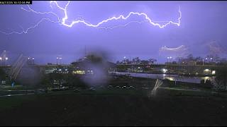 Top 11 Lightning Strikes | Lake Erie Storm at Port Lorain April 13th, 2026