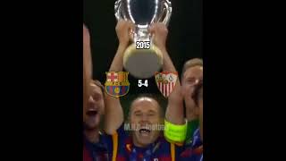 UEFA SUPER CUP (2021-2006) #shorts