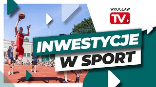 Mistrzowie koszykówki vs dzieci. Gwiazdy sportu na otwarciu kompleksu sportowego | Wrocław TV