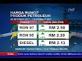 HARGA RUNCIT PRODUK PETROLEUM:  26 OKTOBER 2017 – 1 NOVEMBER 2017 [25 OKT 2017]