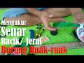 Mengukur Senar Untuk Racik Jerat Burung Ruak Ruak