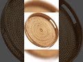 rattan woven tray