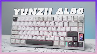 Yunzii AL80 | 75% Full Aluminum 3 Mode With Rotary Knob \u0026 Screen