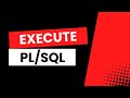 Create & Execute PL/SQL Code inside SQL Developer