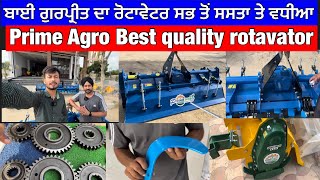 Prime agro rotavator | Best quality rotavator | Agriculture impliments