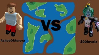 AshesOfAurora vs 100levelz on 3 corner cave map