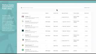 LearnPlatform's Public EdTech Library for Districts