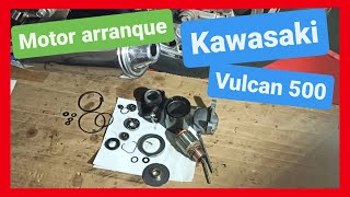 How to repair the Kawasaki Vulcan 500 starter motor