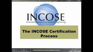 Understanding the INCOSE Certification Process
