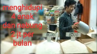 Ayo dagang. Review jualan beras..saving 2 juta perbulan