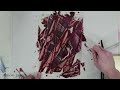 abstract art painting demo with oil paint palette knives u0026 masking tape expressionism work 4