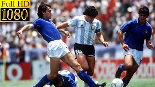 Argentina - Italy world cup 1986 | Full highlight | 1080p HD - Maradona