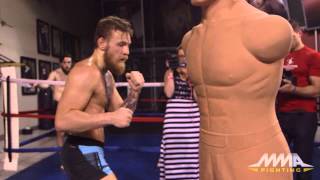 Conor McGregor UFC 187 Workout Highlight
