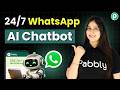 AI WhatsApp Chatbot That Runs Your Business 24/7