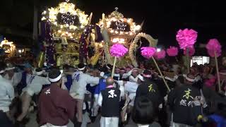 2018年度 廣畑天満宮秋季例祭本宮 末広VS清水