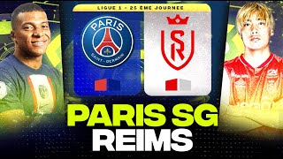 🔴 PSG - REIMS | Belle affiche au Parc avant la Coupe ! ( paris vs sdr ) | LIGUE 1 - LIVE/DIRECT
