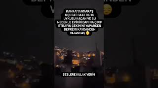 KAHRAMANMARAŞ 6 ŞUBAT SAAT 4😔 #kahramanmaraş #maraş #maraşlı #shorts #earthquake #deprem #afad #fyp