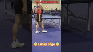 Lucky Edge against Val Jaca Stephen #usopen2023 #sandpaper