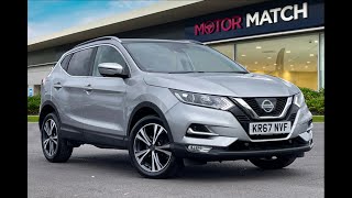 Used 2017 Nissan Qashqai 1.5 dCi N-Connecta at Chester | Motor Match Used Cars for Sale