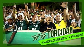 Uma homenagem à torcida palmeirense em Vitória da Conquista (BA)