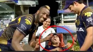 A Heart Touching Moments In IPL History || Andre Russell Gift His Man Of The Match Crest a lame duck