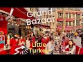 Istanbul Grand Bazaar Tour -Fake Market in Turkey walking Tour|4K UHD 60fps