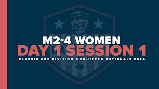 2024 Powerlifting America Classic Age Division and Equipped Nationals - Day 1, Session 1