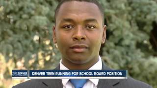 Denver teen running for school board position