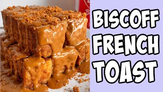Biscoff French Toast! recipe tutorial #Shorts