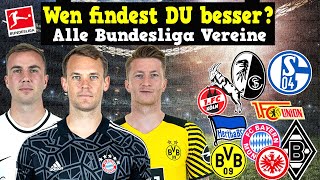 Welcher Fußballer ist besser? (Plus Vereine) Bundesliga 2022/23 | Fußball Challenge 2022
