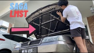 PROTON SAGA LMST precut deadening bonnet sound proof