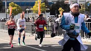 第62回愛媛マラソン🏃ゴール付近 3時半前後ランナー