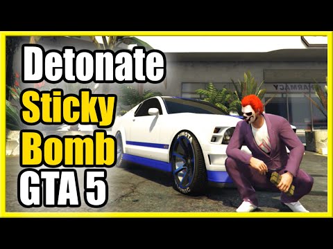 How do you detonate C4 in GTA 5 PS4?