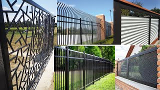 Get Inspired with These Modern Metal Fence Design Ideas for Your Home