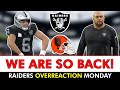 Raiders Can Be Good With Antonio Pierce! Raiders Rumors & Overreaction Monday After Browns Game