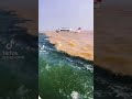 Double color sea water that do not mix #sea #water #double #colour #hotandcold #hydro #river #rules