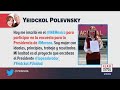 Yeidckol Polevnsky se registra para Presidencia de Morena | Noticias con Ciro Gómez Leyva