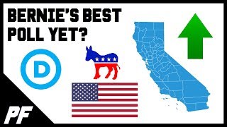 Bernie Sanders Best Poll Yet? Leading 2020 Democratic Primary Poll California - Buttigieg Climbing