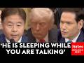 BREAKING: Lieu Forces Rubio To Watch Video After Video Of Trump 'Sleeping' At Events