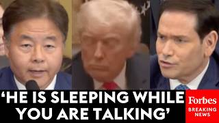 BREAKING: Lieu Forces Rubio To Watch Video After Video Of Trump 'Sleeping' At Events